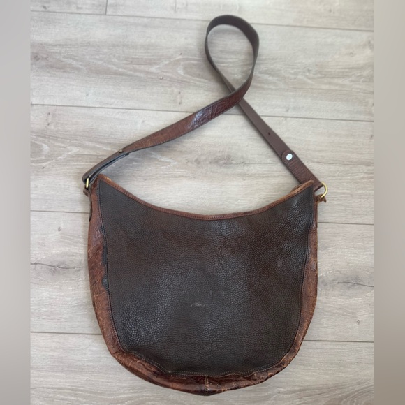 Brahmin Rich Brown Leather Hobo Bag - Picture 12 of 16